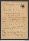 Nachlass Franz Steindachner, Brief von Karl Schilling an Franz Steindachner (09.04.1883), Inv.Nr. 452.01, Seite 1